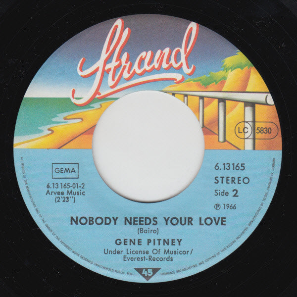 Gene Pitney : Something's Gotten Hold Of My Heart (7", Single)