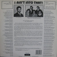 The Rappin' Reverend Featuring The Haydens : I Ain't Into That! (12")