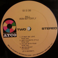 Iron Butterfly : Ball (LP, Album, CT )