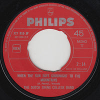 The Dutch Swing College Band : Letkis Jenka / When The Sun Says Goodnight To The Mountains (The French Song) (7", Single, Mono)