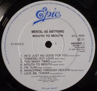 Mental As Anything : Mouth To Mouth (LP, Album)