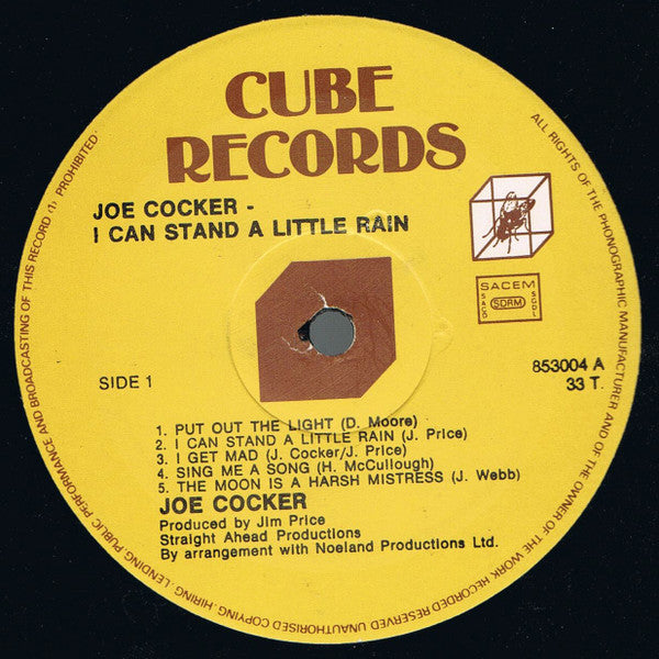 Joe Cocker : I Can Stand A Little Rain (LP, Album)