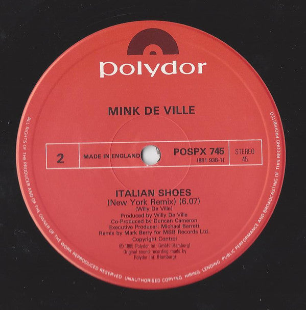 Mink DeVille : In The Heart Of The City (12")