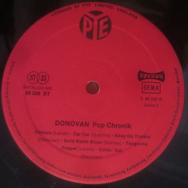 Donovan : Pop Chronik (2xLP, Comp, Gat)