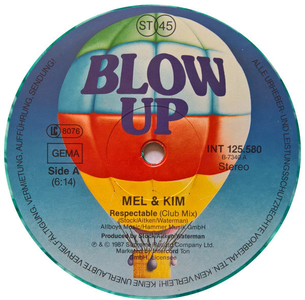 Mel & Kim : Respectable (12", Maxi, Mul)