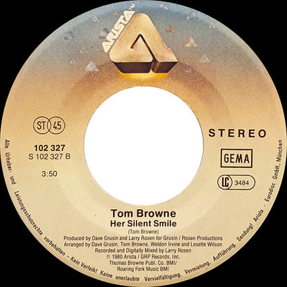 Tom Browne : Funkin' For Jamaica (N.Y.) (7", Single)