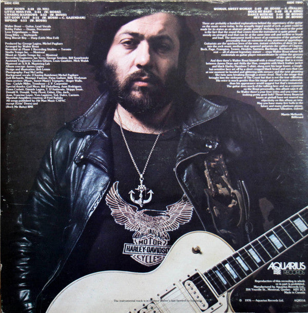 Walter Rossi : Walter Rossi (LP, Album)