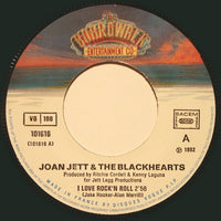 Joan Jett & The Blackhearts : I Love Rock 'N Roll (7", Single, 2nd)