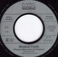 Musical Youth : Pass The Dutchie (7", Single)