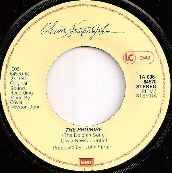 Olivia Newton-John : Physical (7", Single)
