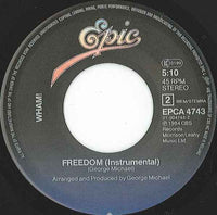 Wham! : Freedom (7", Single)