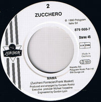 Zucchero Featuring Paul Young : Senza Una Donna (Without A Woman) (7", Single)