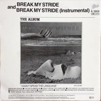 Matthew Wilder : Break My Stride (7", Single, Lar)
