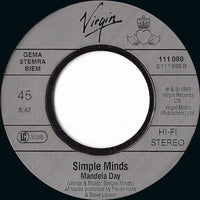 Simple Minds : Ballad Of The Streets (7", Single)