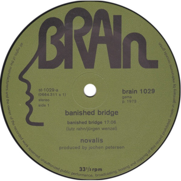 Novalis (3) : Banished Bridge (LP, Album, RP, Gat)
