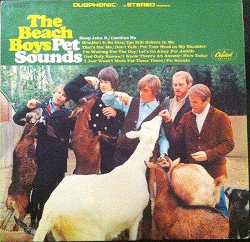 The Beach Boys : Pet Sounds (LP, Album, RE)