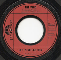The Who : Let's See Action (7", Single)