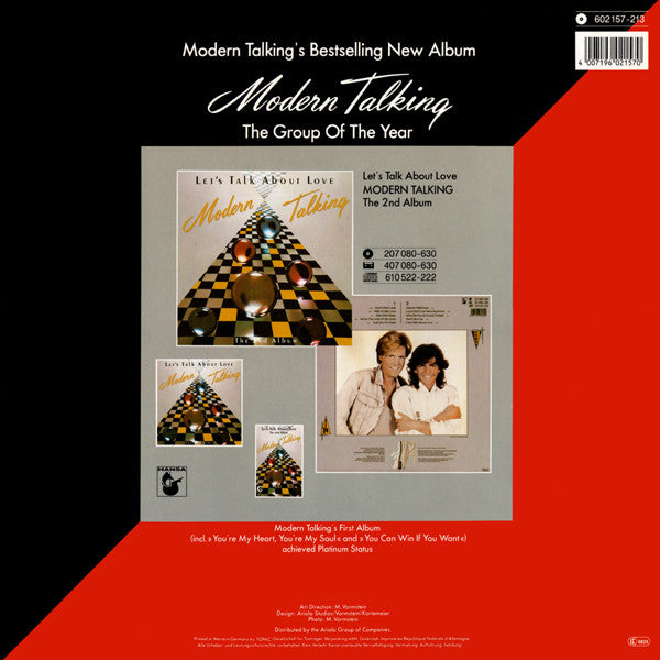 Modern Talking : Brother Louie (Special Long Version) (12", Maxi)