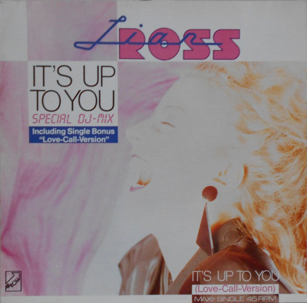 Lian Ross : It's Up To You (Special DJ-Mix) (12", Maxi)