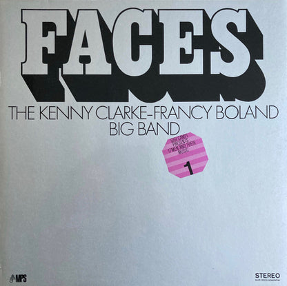 The Kenny Clarke - Francy Boland Big Band* : Faces (17 Men And Their Music) (LP, Album)