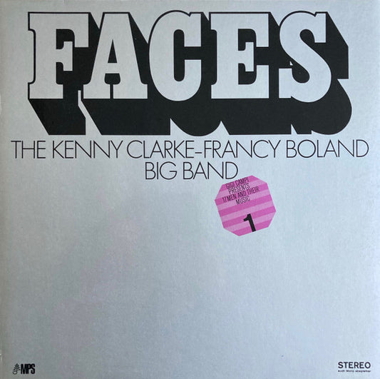 The Kenny Clarke - Francy Boland Big Band* : Faces (17 Men And Their Music) (LP, Album)