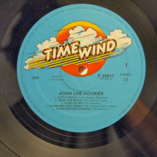 John Lee Hooker : Little Wheel (LP, Comp, RE)