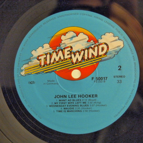 John Lee Hooker : Little Wheel (LP, Comp, RE)
