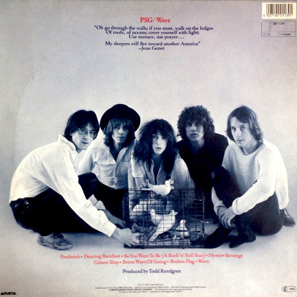 Patti Smith Group : Wave (LP, Album, RE)