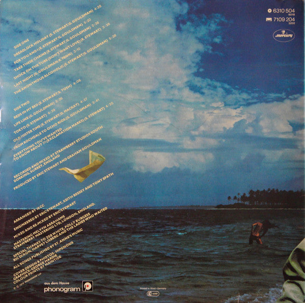 10cc : Bloody Tourists (LP, Album, Gat)