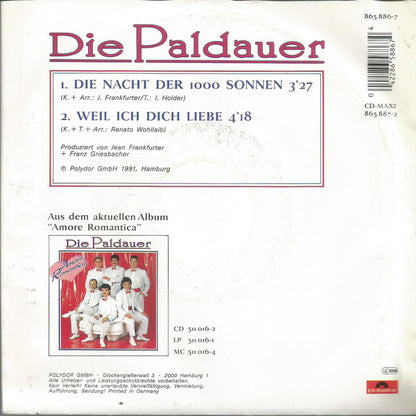 Die Paldauer : Die Nacht Der 1000 Sonnen (7", Single)