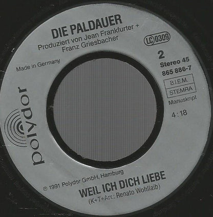 Die Paldauer : Die Nacht Der 1000 Sonnen (7", Single)