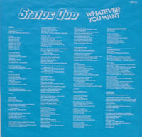 Status Quo : Whatever You Want (LP, Album)
