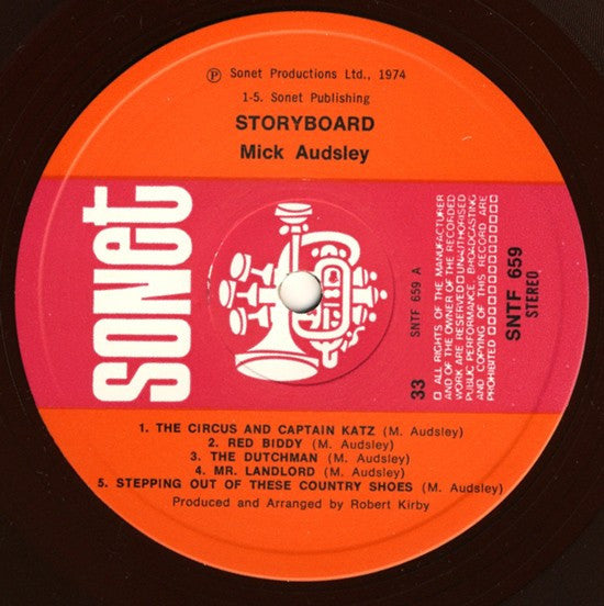 Mick Audsley : Storyboard (LP)