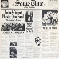 John & Yoko* / Plastic Ono Band* With Elephant's Memory* Plus Invisible Strings : Some Time In New York City (2xLP, Album, Gat)