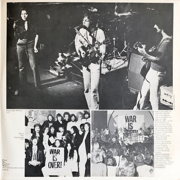 John & Yoko* / Plastic Ono Band* With Elephant's Memory* Plus Invisible Strings : Some Time In New York City (2xLP, Album, Gat)