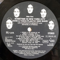 John & Yoko* / Plastic Ono Band* With Elephant's Memory* Plus Invisible Strings : Some Time In New York City (2xLP, Album, Gat)