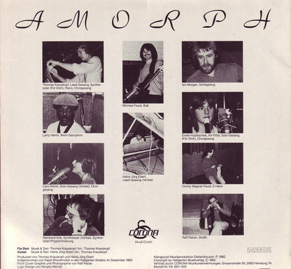 Amorph (3) : Für Dich / Vorbei (12", Maxi)