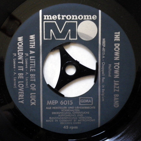 The Down Town Jazz Band : My Fair Dixie Lady (7", EP)