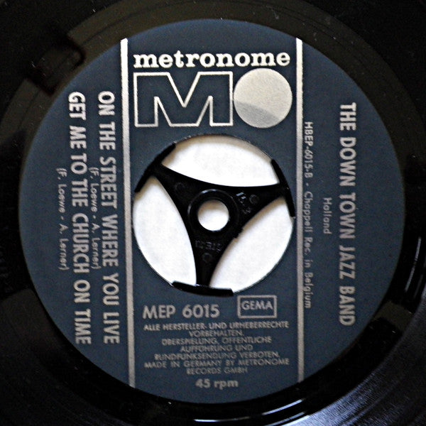 The Down Town Jazz Band : My Fair Dixie Lady (7", EP)