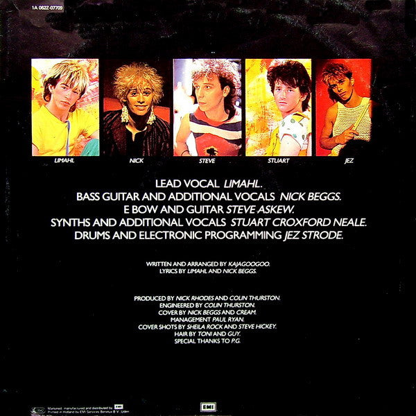 Kajagoogoo : Too Shy (Midnight Mix) (12")