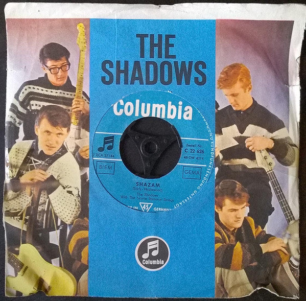 The Shadows : Shazam / Geronimo (7", Single)