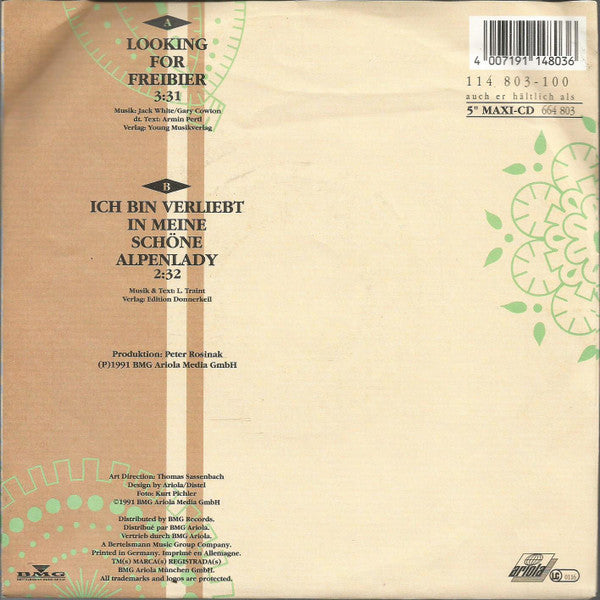 Stoakogler Trio : Looking For Freibier (7", Single)