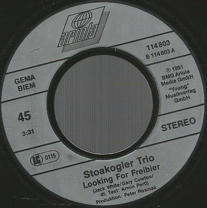 Stoakogler Trio : Looking For Freibier (7", Single)