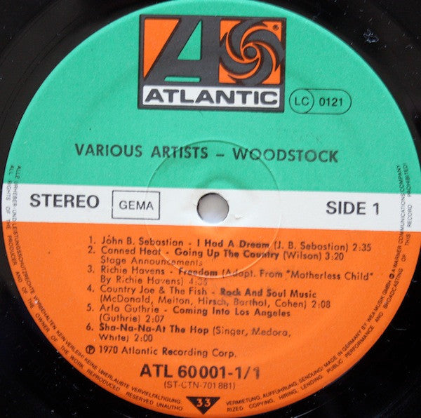 Various : Woodstock - Music From The Original Soundtrack And More (3xLP, Album, M/Print, RE)