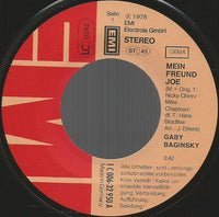 Gaby Baginsky : Mein Freund Joe (7", Single)