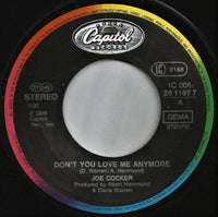 Joe Cocker : Don't You Love Me Any More (7", Single)