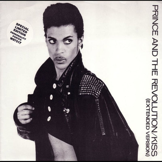 Prince And The Revolution : Kiss (Extended Version) (12", Single, Ltd, S/Edition, Pos)