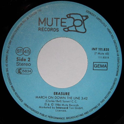 Erasure : Oh L'Amour (7", Single)