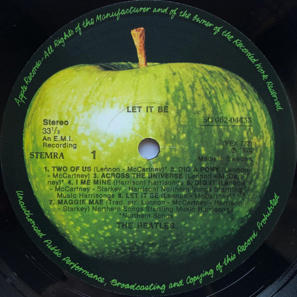 The Beatles : Let It Be (LP, Album, RE)