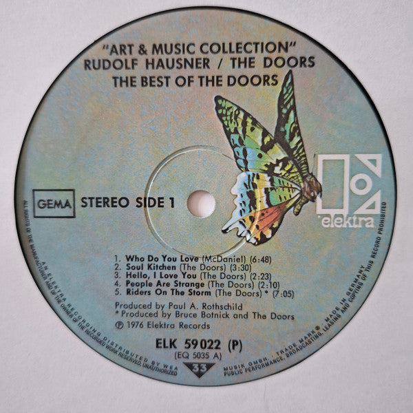 The Doors : The Best Of Doors (LP, Comp, RE)